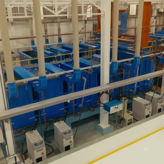 Linha de Cromagem 10